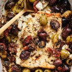 Feta al Horno con Aceitunas y Tomates Secados al Sol