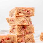 Blondies de Fresa y Limón