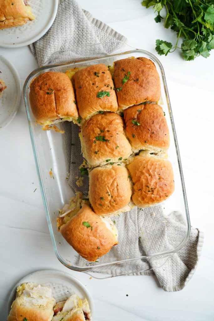 Sándwiches de arándano de pavo | saborinspirado.com