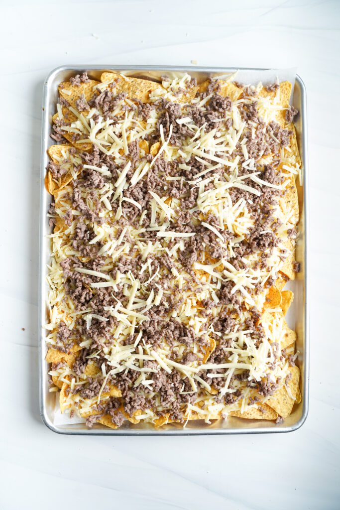 Receta de nachos en bandeja | saborinspirado.com