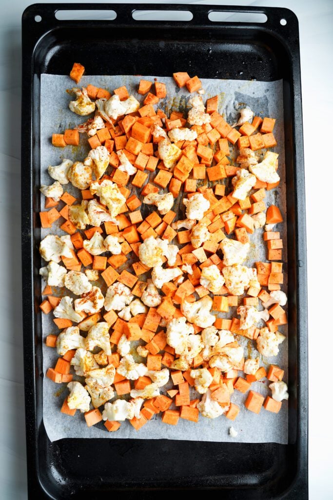 Receta de coliflor asada al curry | saborinspirado.com
