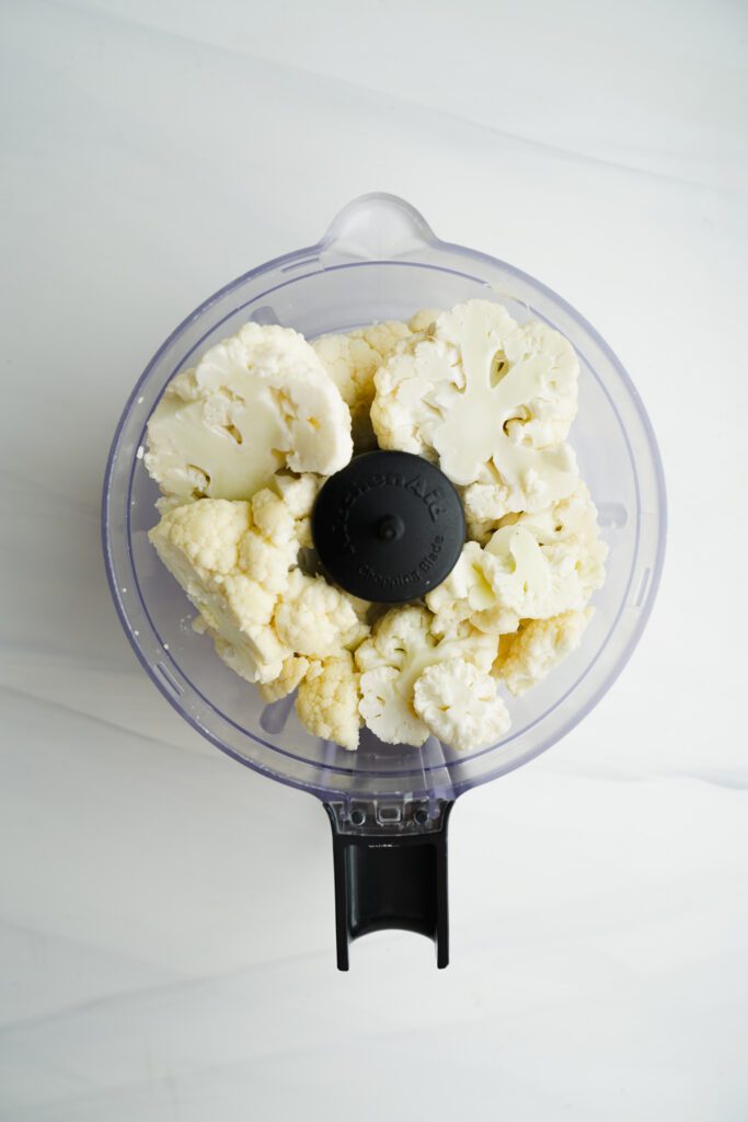 Coliflor picada | saborinspirado.com
