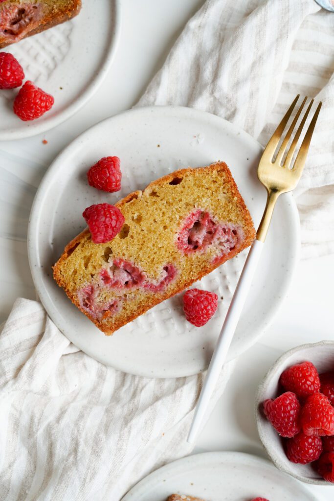 Pan de limón y frambuesa | saborinspirado.com