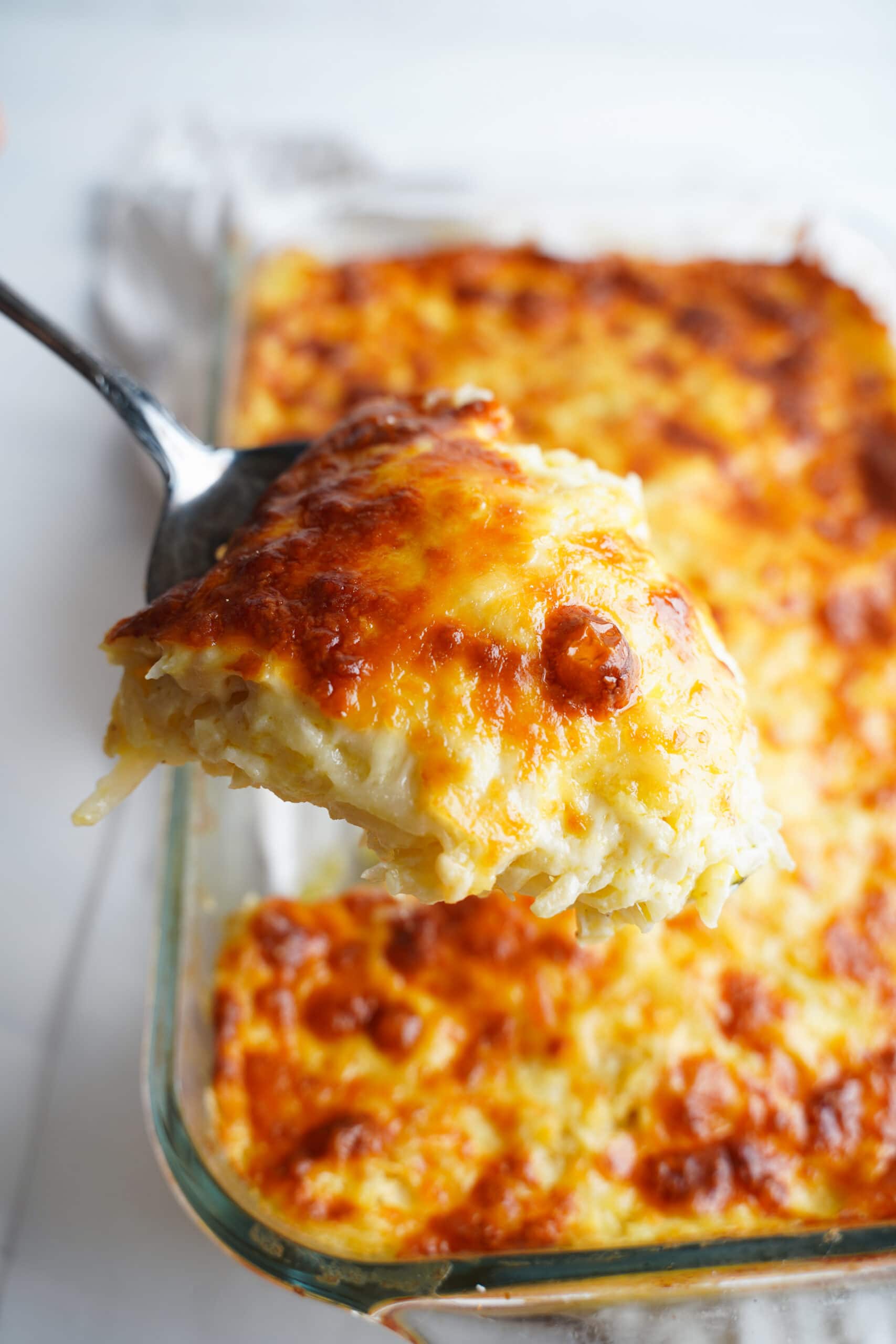 MEJOR Cazuela de Hashbrowns Fácil | saborinspirado.com