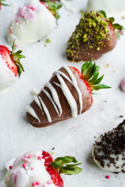 Fresas con Chocolate Fáciles