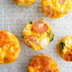 Muffins de Huevo Fáciles en Tres Variaciones