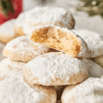 Receta de Galletas de Almendra en Forma de Nieve