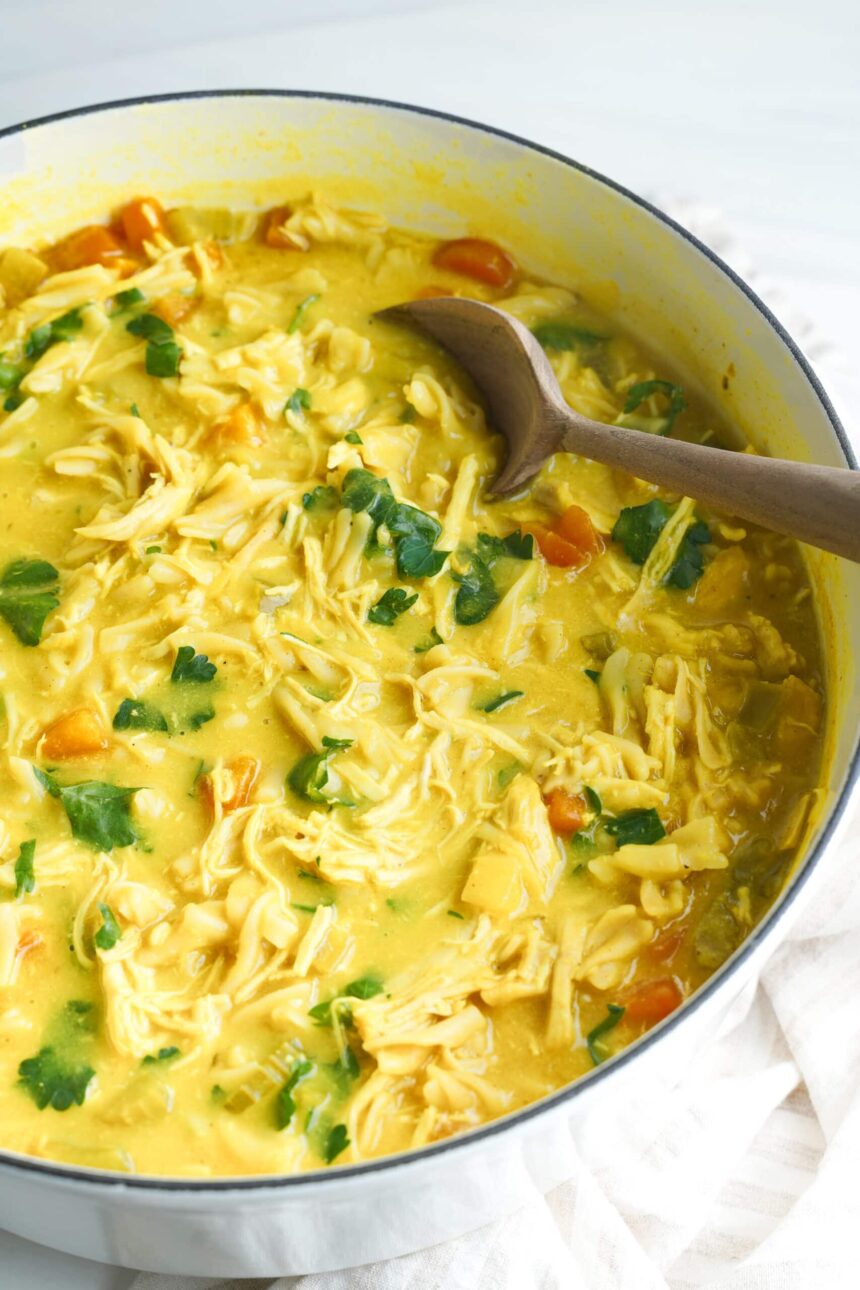 Receta de Sopa de Pollo con Fideos Fácil
