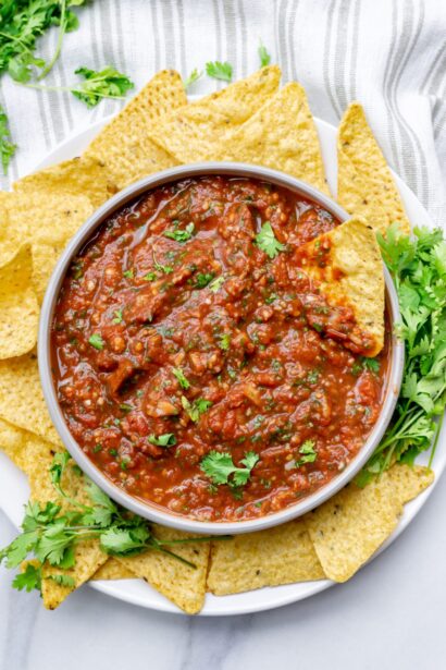 Salsa Fácil en 5 Minutos (Estilo Restaurante)