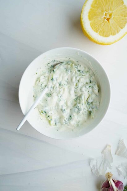 Salsa Tzatziki Griega Auténtica