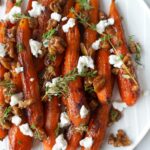 Zanahorias glaseadas con azúcar moreno