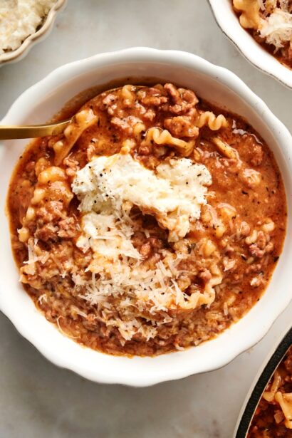 Sopa de Lasaña
