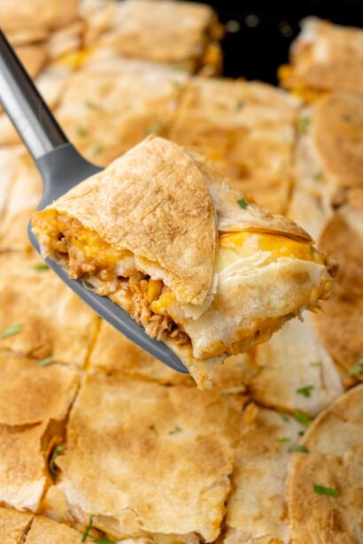 Quesadillas de Pollo al Horno en Sartén
